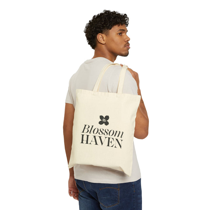 Blossom Haven Canvas Tote Bag