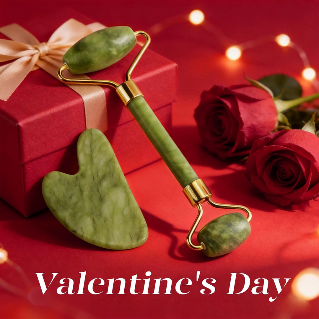 Loved, Slowly Jade Roller & Gua Sha Duo