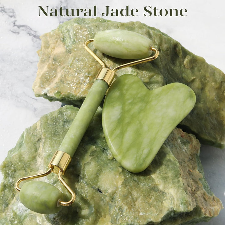 Loved, Slowly Jade Roller & Gua Sha Duo